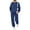 BA41_Navy, variant on Resicozy Womens Sweatsuits 2 Piece Set Long Sleeve Crewneck Sweatshirt and Jogger Pants Lounge Sets Coffee M