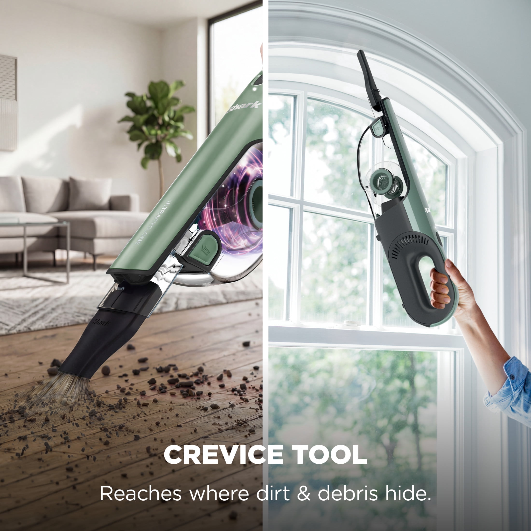 Shark UltraCyclone Handheld Vacuum, Above-Floor Cleaning, Dual Cyclonic Suction, XL Dust Cup, CH901