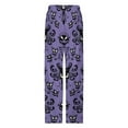 thumbnail image 4 of Haunted Mansion Pajama Pants Breathable with Pockets Pajamas For Lady Vintage Sleeping Pants Bedroom Homewear, 4 of 6