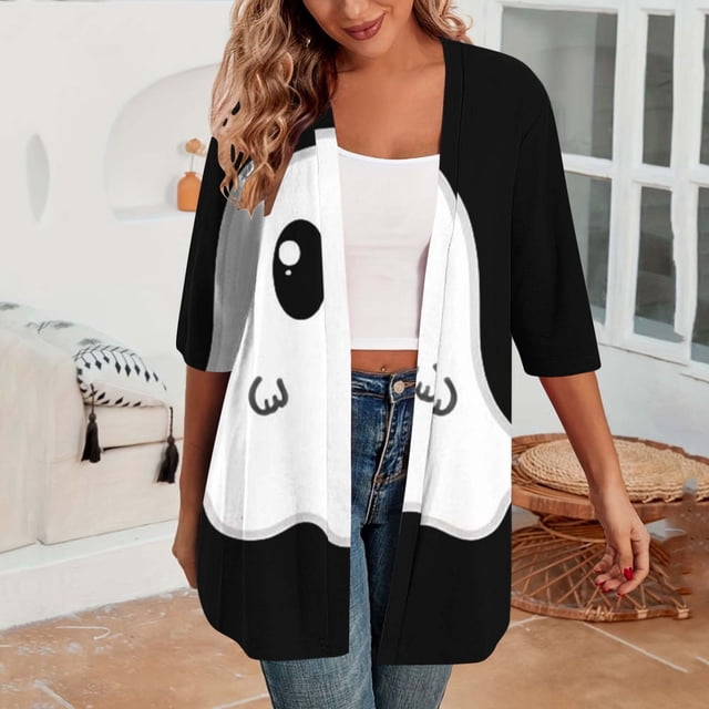 LOVZFMLL Cardigan pour Femmes, Cardigan Polyvalent de Loisirs pour Femmes
