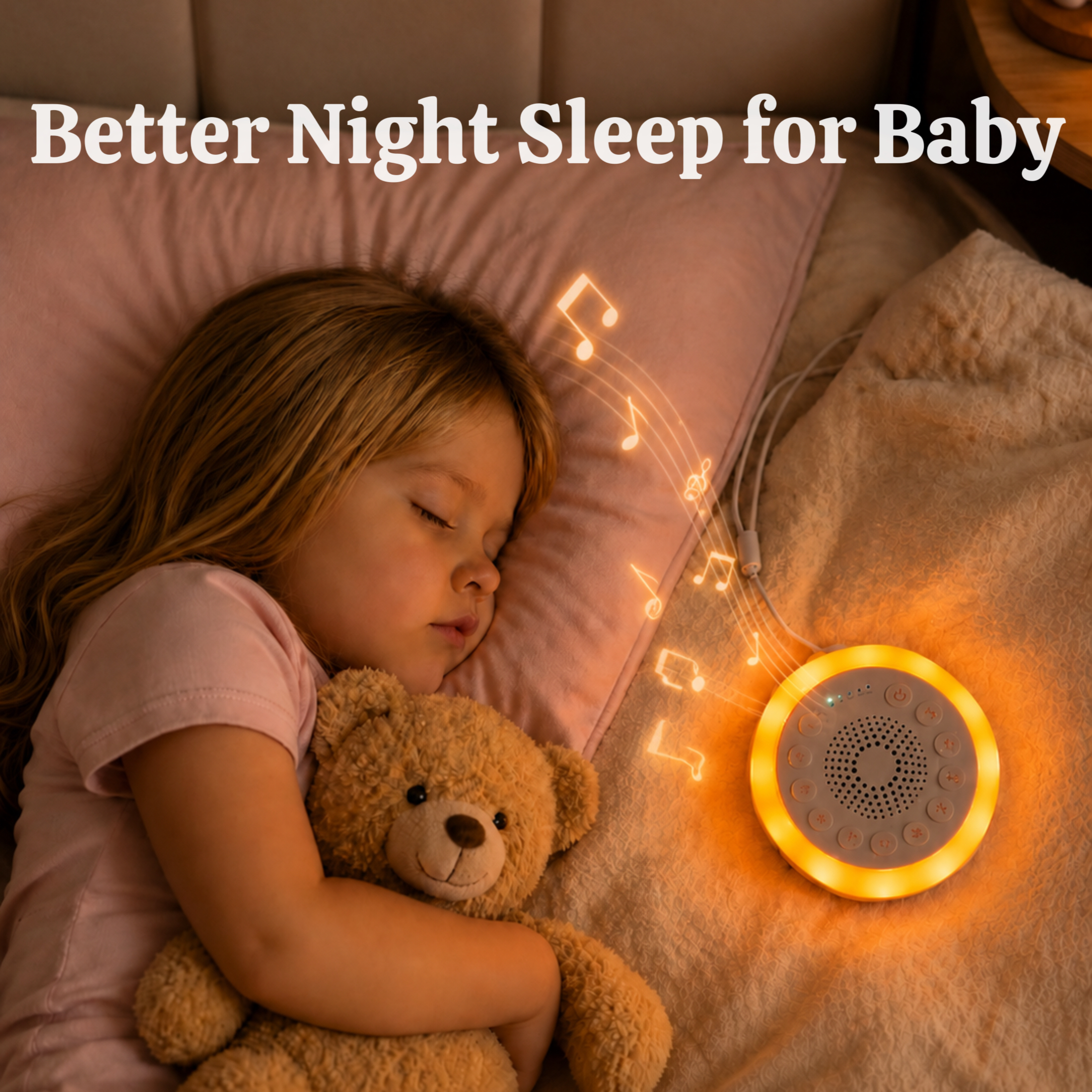 Radsen White Noise Machine with Night Light & 27 Sounds photo 6