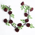 thumbnail image 5 of BalsaCircle 6 feet Wine Garland Silk Peony Flowers Leaves Wedding Party Bouquets Centerpieces, 5 of 6