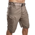thumbnail image 2 of Tactical Shorts for Men Summer Casual Slim Fit Stretch Lightweight Outdoor Gym Cargo Shorts with Pockets, 2 of 5