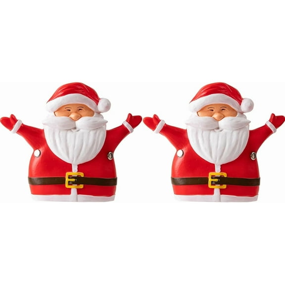 2 Pack Santa Porch Light Covers Xmas Decor Outdoor Silicone – Free Shipping