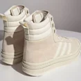 thumbnail image 1 of NIB Adi-das Gazelle Boot suede high top Wonder White - Equiv Men's Size 8 (W9), 1 of 5