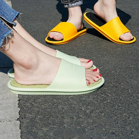 

Sandles Sandals Women Dressy Summer Beach Sandals EVA Bathroom Sandals Green