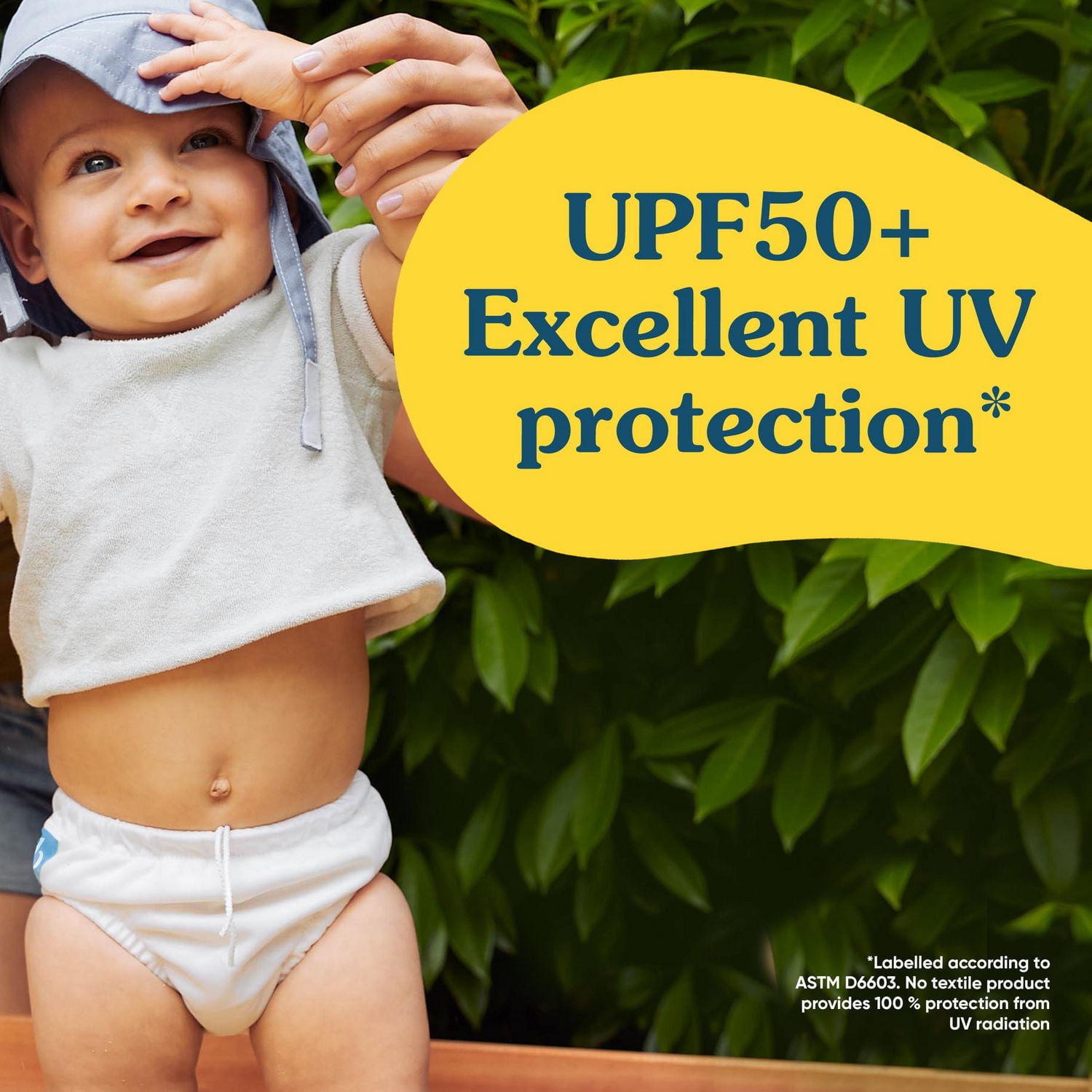 Reusable Swim Diaper Drawstring The Whale on White Medium