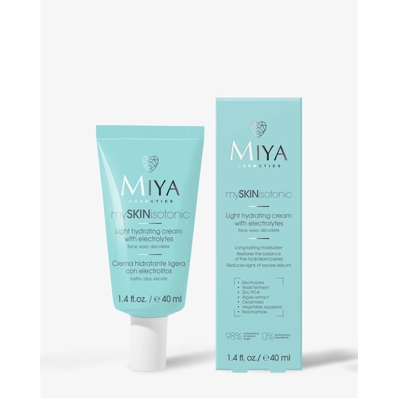 mySKINisotonic Light Hydrating Cream with Electrolytes and Ceramides, 1.4 oz