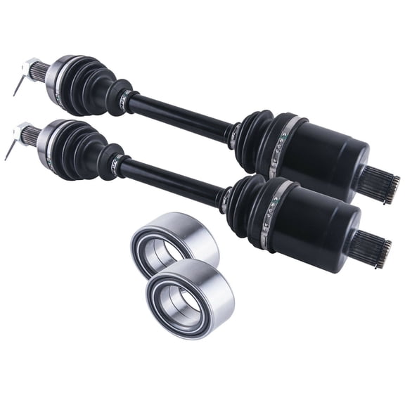 Polaris RZR 900 50" & 55" rear cv axles & wheel bearings set 1333080