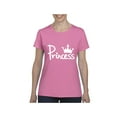 thumbnail image 1 of MmF - Women's T-Shirt Short Sleeve, up to Women Size 3XL - Princess Crown, 1 of 5