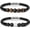 Type-H-Sliver, variant on Lava Stone Leather Cremation Memorial Urn Bracelet Tiger Eye Stone Cremation Bangle Keepsake Urn Bracelet for Ashes For Women/Men