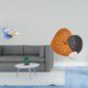 thumbnail image 2 of Bandeja De Escultura De Gato De Resina Y Reloj De Pared Decorativo Moderno Para Decoración Del Hogar, Mesa De Comedor, Dormitorio, Baño, Restaurante, Adorno De Regalo, 2 of 8