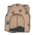 thumbnail image 2 of Mascota Perro Gato Cueva Cama Casa Huella A Prueba Caliente Suave Perrera, 2 of 9