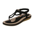 thumbnail image 1 of Kcodviy for Women Shoes Sandals for Women Dressy Wedges Women's Shoes Sandals Water Sandals for Women Buckle Summer Strap Women's Foam Sandals for Women Sandals, 1 of 9