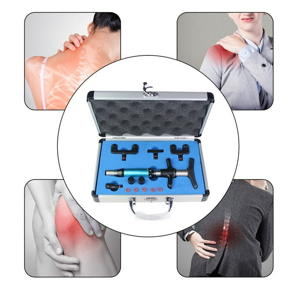 4 Heads Chiropractic Adjusting Tool Spine Activator Handheld Instrument