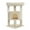 Beige, variant on PEQULTI 28" Modern Cat Tree Tower with Large Top Perch for Kittens & Medium Size Cats Indoor Gray