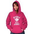 thumbnail image 3 of Broke As Joke College Lifestyle Funny Unisex Plus Fleece Graphic Hoodie Brisco Brands 5X, 3 of 5