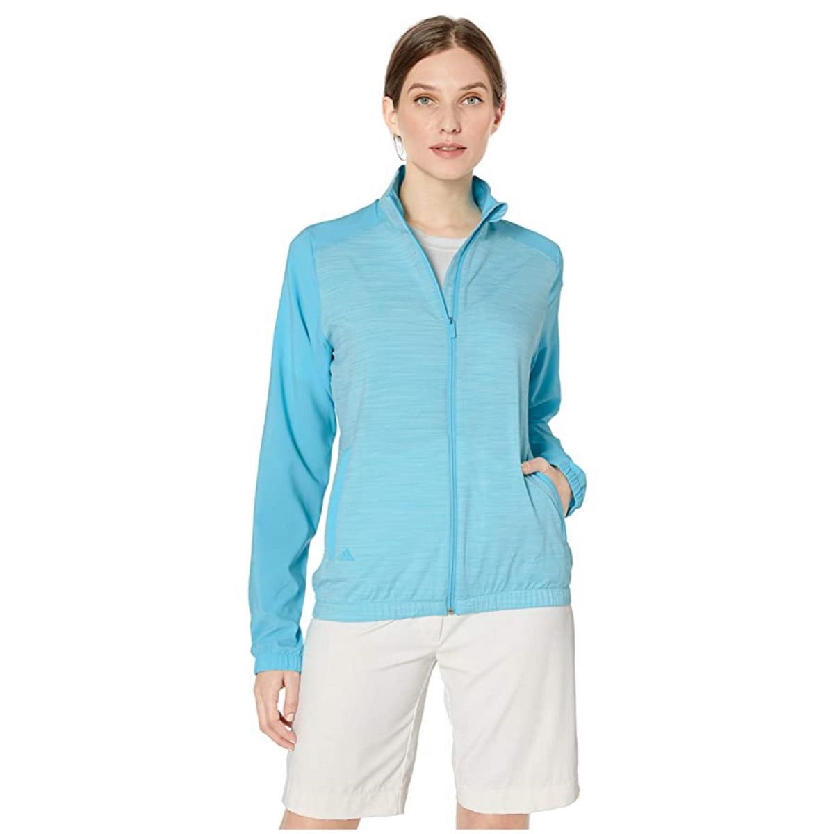 adidas Golf Women's Essentials Full Zip Wind Jacket, Active Purple, Large -  Walmart.com