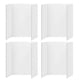thumbnail image 1 of 26-27 4Pcs Tri-Fold Poster Boards Small White Presentation Boards Corrugated Display Board Business Display Trifold Panel, 1 of 5