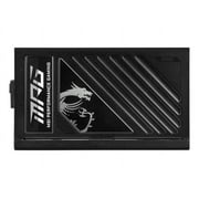 MSI - MPG A850GS PCIE5, 80+ Gold Full Modular Gaming PSU, 12V-2x6 Cable, 5080 5070 ATX 3.1 & PCIe 5.1 Ready. Embossed Jacket Cables. 850W Power Supply,