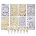 thumbnail image 1 of Butterfly Nail Art Stickers,Color Butterfly Nail Decals Self Adhesive Nail Stickers for Girls, 1 of 5