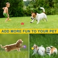 thumbnail image 6 of 12 Pack 2.5 Inch Squeaky Dog Toy Balls Spikey Dog Balls Large Dogs Chew Toys, 6 of 7