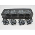 thumbnail image 4 of Fennco Styles Antique Sliver Metal Beads Little Tree Napkin Rings - Set of 4, 4 of 12