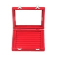 thumbnail image 2 of kurtrusly Storage Box Jewelry Neat And Tidy With Velvet Storage Box Cloth Jewelry Organizer Box Jewellery Box Ring Display Red 1Set, 2 of 6