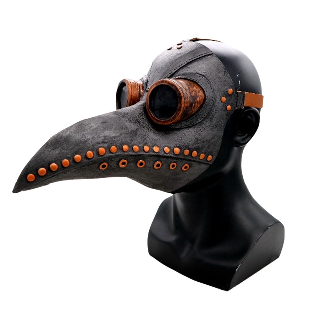 Disfraz De Médico De La Peste – Máscara De Pájaro, Capa, Guantes Y Bastón, Para Halloween Y Cosplay