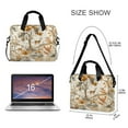 thumbnail image 3 of FORMRS 16" Laptop Bag Carrying Sleeve Case with Handle Travel Shoulder Briefcase, Forest Pattern, 3 of 8