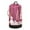 Pink Christmas Forest, variant on 14.5x29.3in Laundry Backpack Bag with Drawstring & Adjustable Straps Heavy-Duty Wash Bag for Travel Storage Camping Pink Christmas Forest
