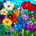 thumbnail image 1 of 5D DIY Taladro Vitral Inflorescencia Arte Del, 1 of 9