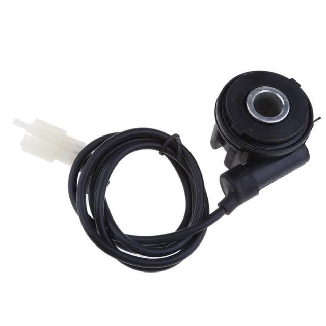 jinwen Motorcycle Digital Speedometer KPH Sensor Cable 3-Pin Connection Black