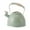 Light Green, variant on Whistling Kettle Sounding Kettle with Wooden Handle 3L Large Capacity Picnic Tea Pot Gifts for , Light Green