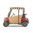 thumbnail image 1 of Club Car Onward Golf Cart PRO-TOURING Sunbrella Track Enclosure - Linen, 1 of 2