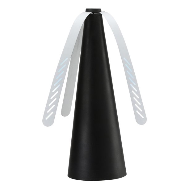 Ventilador atrapamoscas automático multifuncional | Repelente de insectos súper silencioso e inodoro | Repelente de mesa doméstico ultraligero | Cuchillas de parada suave seguras | Eléctrico | 1