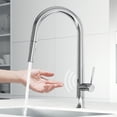 thumbnail image 2 of Vigo Vg02029s Greenwich 1.8 GPM 18" H Single Handle Single Hole Pull Down Kitchen Faucet -, 2 of 15