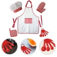 thumbnail image 3 of 1 juego de kits de cocina para niños kits de cocina infantil delantal de niños delantal de cocina para niños, 3 of 4