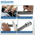 thumbnail image 6 of Unique Bargains Universal Water Hoses 48" Car Flexible Radiator Hose Kit with 2 Clamps Replacement Silver Tone, 6 of 6