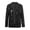 Black, variant on Womenacute;s Casual Solid Color Fashion Sequins Long Sleeves Lapel Jacket Female