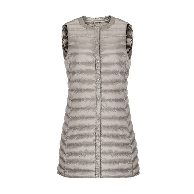 Chaqueta de plumón ligera para mujer, chaleco holgado de longitud media a juego, chaqueta con hebilla, a la moda