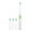 Green, variant on Wovilon Toothbrush With 4 Brush Heads,Three Cosmetic Dentistry Modes, IPX7 Water Resistants Newly Upgraded Toothbrush With Long Life And Fast Charging