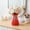 #118-Red, variant on Cevemin Faux Weave Plastic Vase - Uniquely Shaped Decorative Vase in Green, Purple, Pinks, Yellow, White, Blue, Red for Home, Wedding, or Table Decoration, Elegant Home Decor Gift