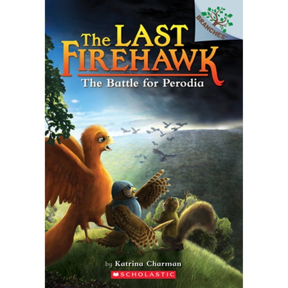 Pre-Owned The Battle for Perodia: A Branches Book (The Last Firehawk #6), 9781338307146, 1338307142, Paperback, Illustrated edition