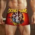 thumbnail image 2 of Looney Tunes Cartoons Mens Boxer Briefs Active Stretch Breathable Underwear, Comfortable Gym Boxer Briefs, 2 of 7