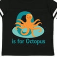 thumbnail image 4 of Inktastic O is for Octopus Monogram Boys or Girls Toddler T-Shirt, 4 of 5
