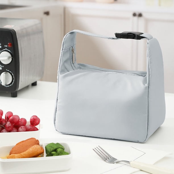 Bolsa de almuerzo, bolsa bento térmica, bolsa bento de aluminio grueso, bolsa de comida para oficinistas y estudiantes.