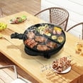 thumbnail image 4 of Gymax Indoor Outdoor Electric Grill w/ Non-stick Grill Plate Temperature Control, 4 of 10