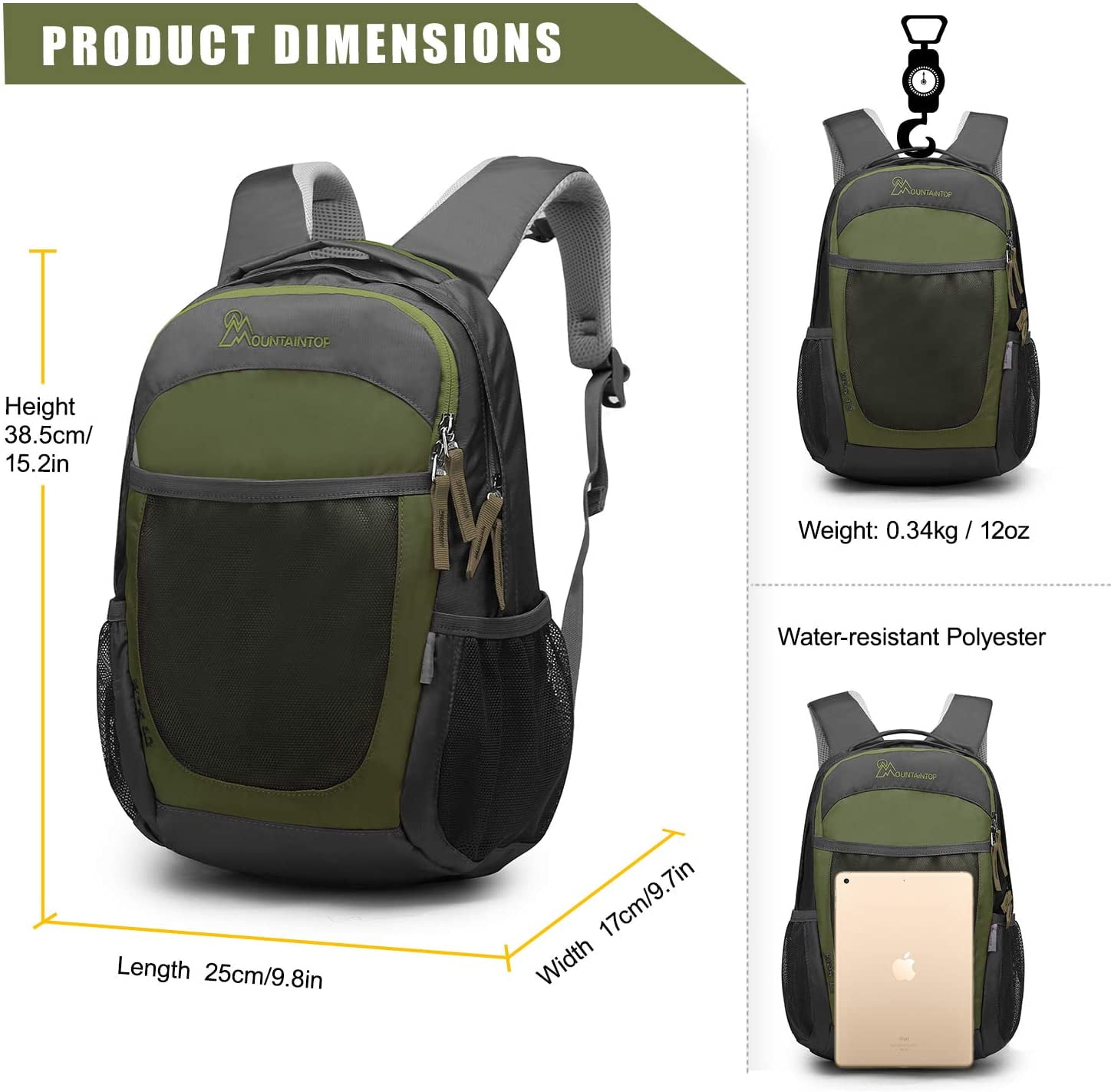 kids backpack with water bottle holder