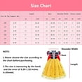 thumbnail image 4 of Girls Snow White Princess Costume Carnival Halloween Christmas Birthday Party Dress, 4 of 7